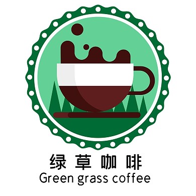 棕色咖啡餐饮LOGO
