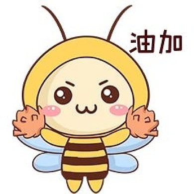 蜜蜂加油表情包