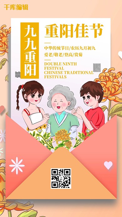 千库原创重阳节海报