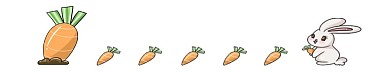 小兔子胡萝卜分割线