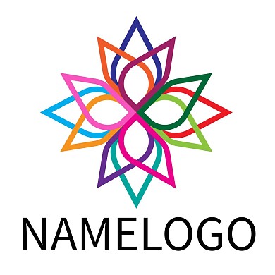 彩色花瓣LOGO