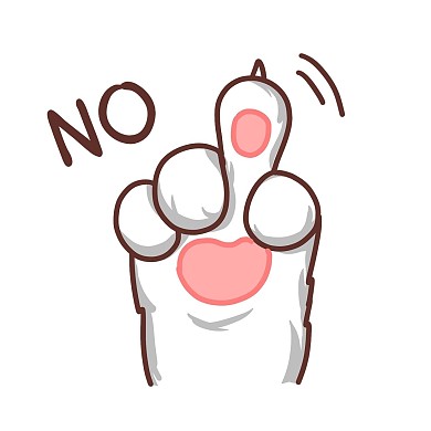 猫爪可爱no表情包