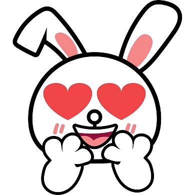 夸张鬼畜人物兔子可爱表情包套图