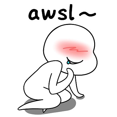 二蛋awsl啊我死了少女黑白漫画表情包