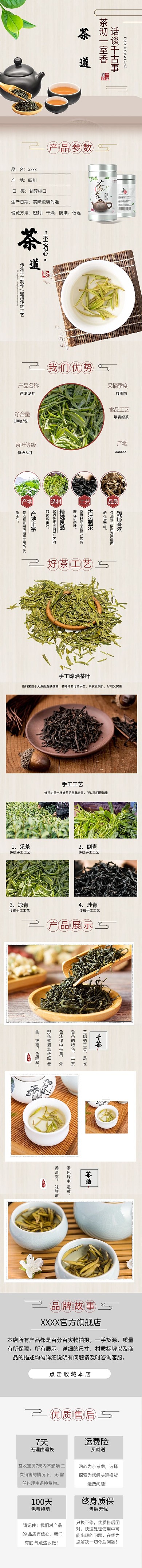茶叶电商详情页