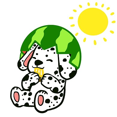 夏天小动物表情包