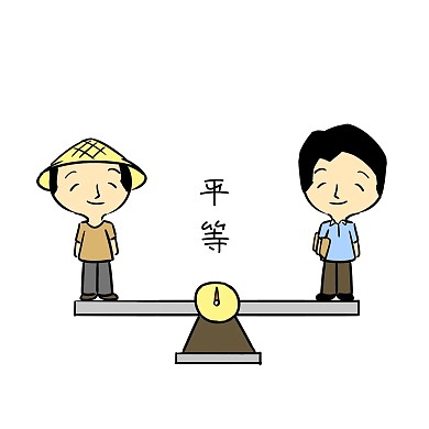 党建正能量主题表情包人人平等