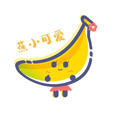 创意土味趣味水果香蕉谐音表情包