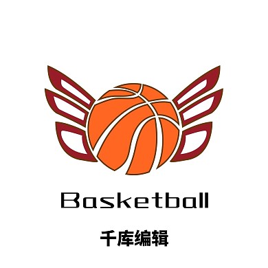 黄色篮球LOGO