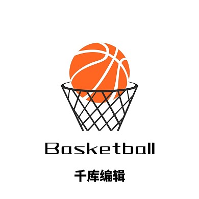 黄色篮球LOGO