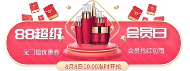 节日大促 狂欢 优惠券 促销胶囊图banner