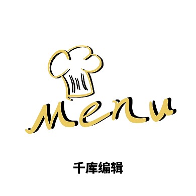 西餐厅菜单logo