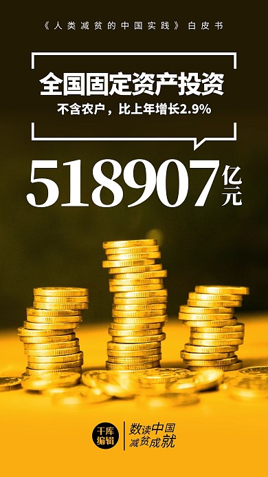 数字新闻金币黄色简约风海报