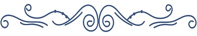 蓝色分割线