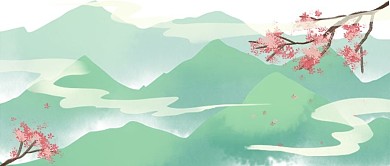 山水花枝树枝公众号首图