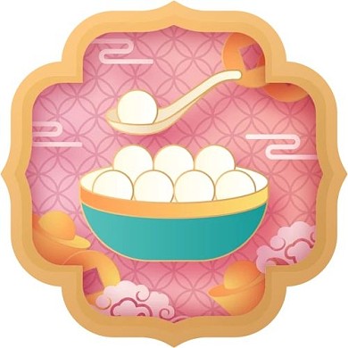 中式多色牛年新年喜庆图标icon11