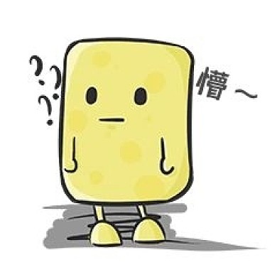 千库编辑原创元素一只不知道自己在哪里的小黄油插画元素
