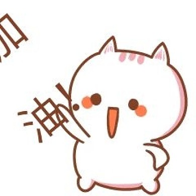 卡通猫咪加油表情