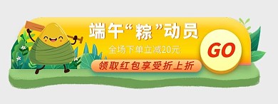 端午节粽子黄色 节日胶囊图