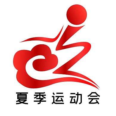 红色云朵运动会LOGO