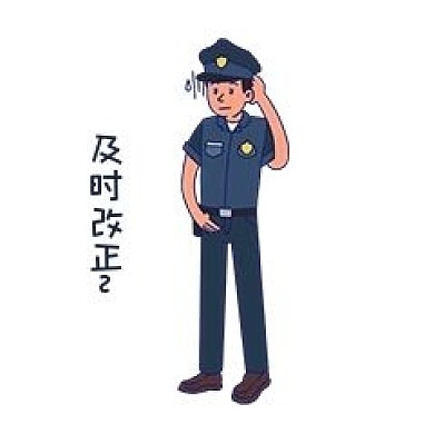安全教育及时改正