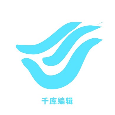 蓝色水纹图标