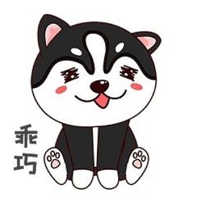 乖巧的哈士奇表情包