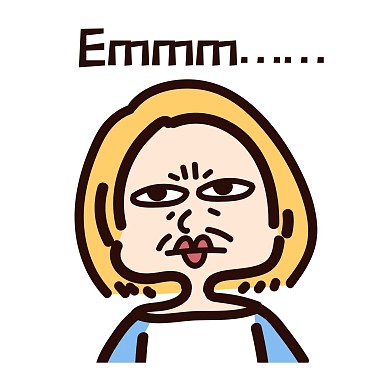 手绘卡通可爱女生表情包