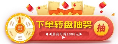 节日大促 狂欢 优惠券 促销胶囊图banner