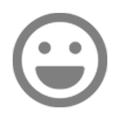 纯色图标表情笑脸公众号次图