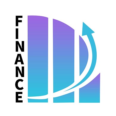 蓝色渐变金融LOGO