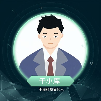 微信商务社交头像框