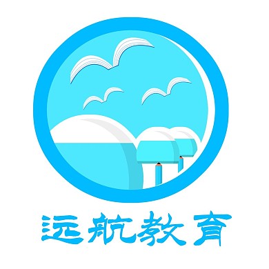 蓝色教育LOGO