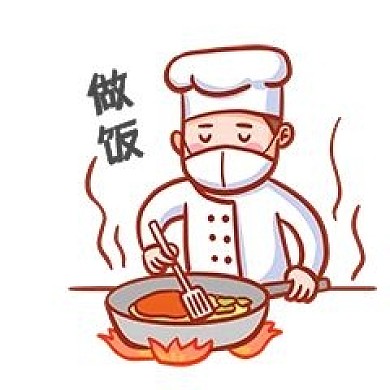 千库编辑原创元素外卖安心送表情包插画元素