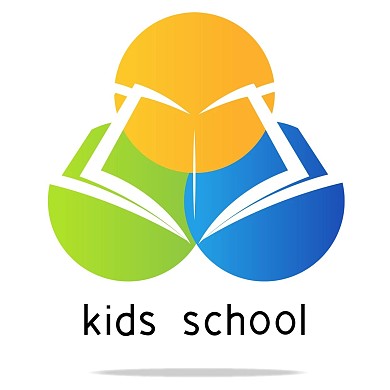 彩色学校LOGO