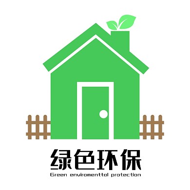 绿色房子logo