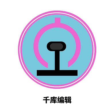 矢量蓝色火车logo
