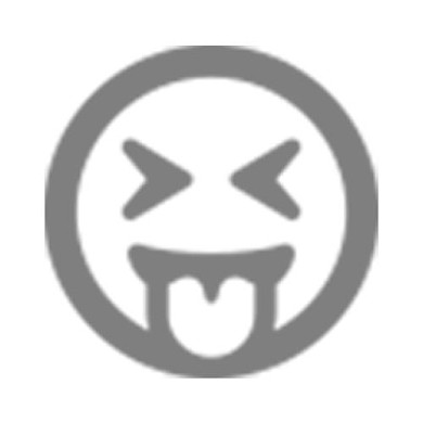 纯色图标表情俏皮吐舌头公众号次图