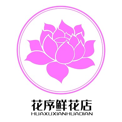 粉色花朵LOGO