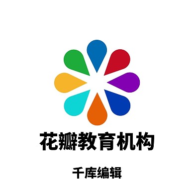 彩色花瓣LOGO