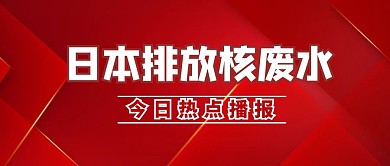 热点新闻科技红色商务风公众号首图