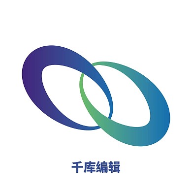 蓝紫色内连双圆圈