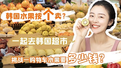 水果水果橙黄色摄影图横版视频封面