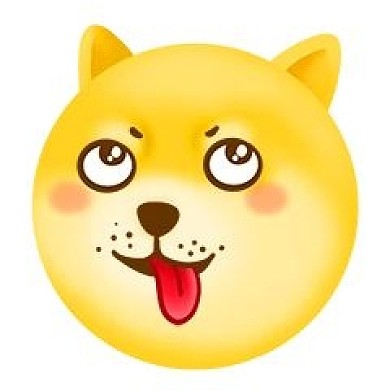 千库编辑原创元素doggie萌贱表情包插画元素