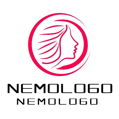 粉色线条LOGO