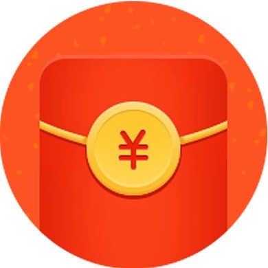 新年红黄色系新年图标icon
