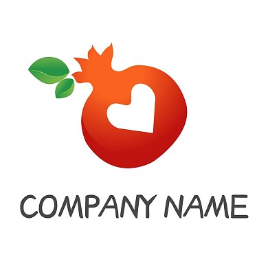 红色水果LOGO