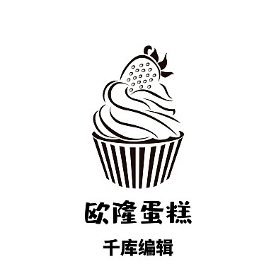 棕色蛋糕LOGO