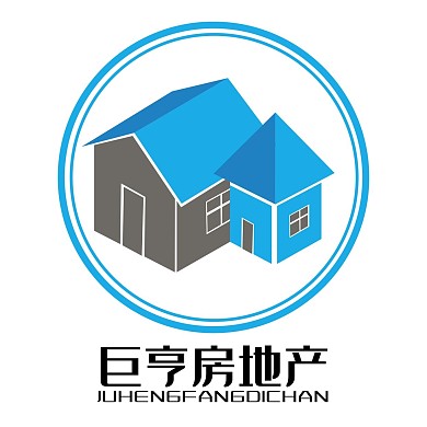 蓝色房子LOGO
