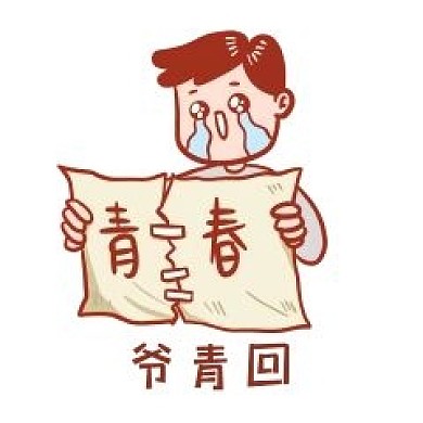 千库编辑原创元素爷青回表情包